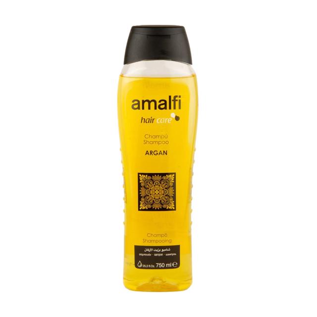 foto шампунь для волосся amalfi argan shampoo арган, 750 мл