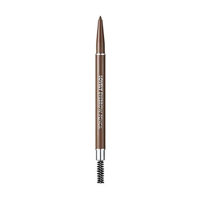 foto олівець для брів tony moly lovely eyebrow pencil 05 black brown, 1 г