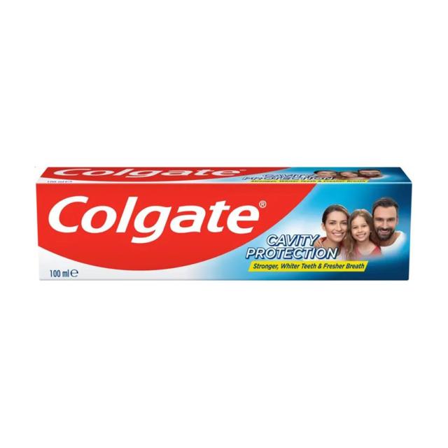 foto зубна паста colgate cavity protection максимальний захист від карієсу, свіжа м'ята, 100 мл