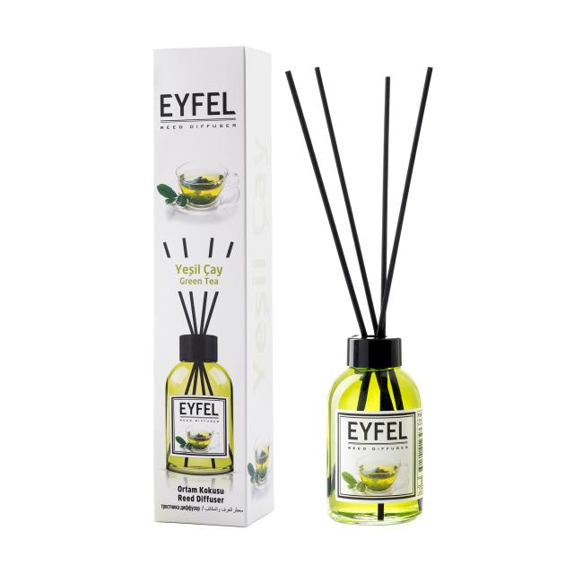 foto аромадифузор eyfel perfume reed diffuser зелений чай, 110 мл