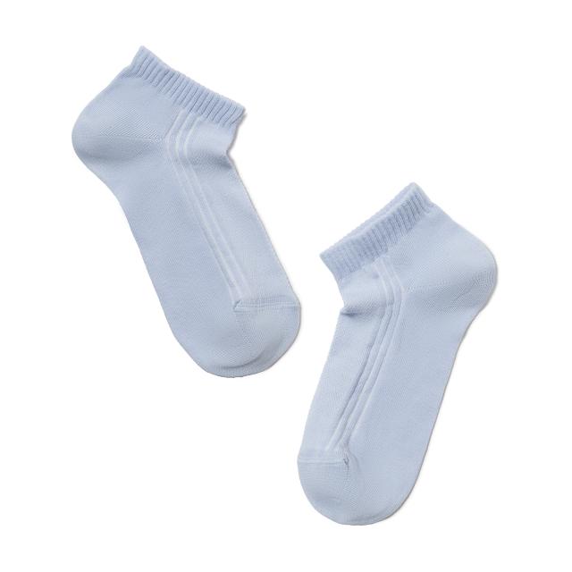 foto шкарпетки жіночі conte elegant classic короткі, без малюнка, 016 блідо-фіолетовий, розмір 25 (7с-34сп)