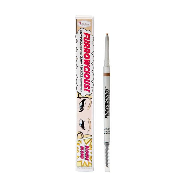foto олівець для брів thebalm furrowcious brow pencil, blonde, 0.09 г