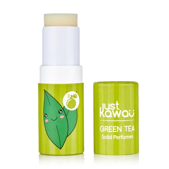foto just kawaii green tea тверді парфуми жіночі, 5 г