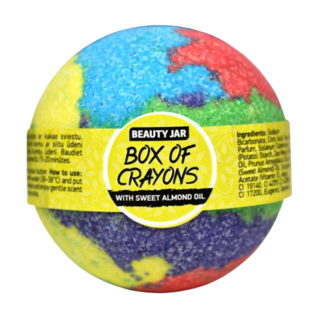foto бомбочка для ванни beauty jar box of crayons, 150 г