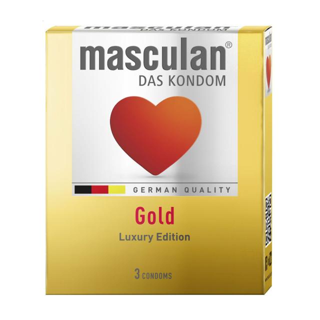 foto презервативи masculan gold, 3 шт