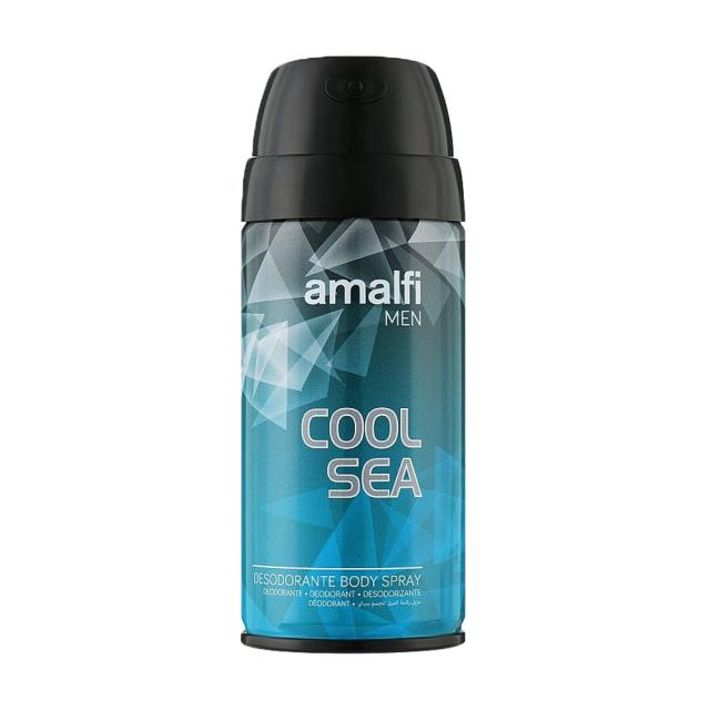 foto чоловічий дезодорант-спрей amalfi men cool sea, 150 мл