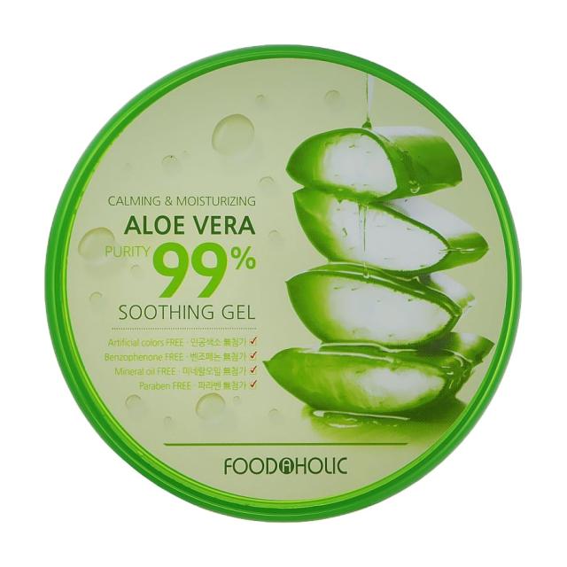 foto універсальний гель алое вера food a holic aloe vera soothing gel, 300 мл