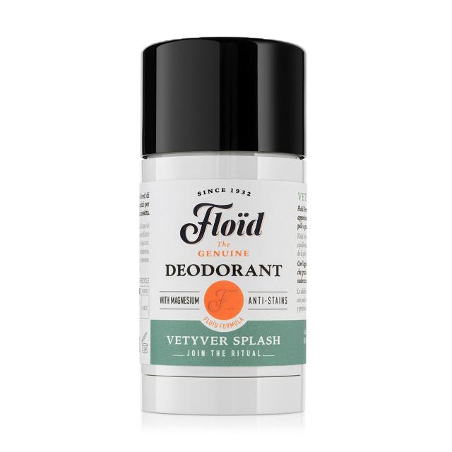 foto дезодорант-стік чоловічий floid vetyver splash deodorant, 75 мл