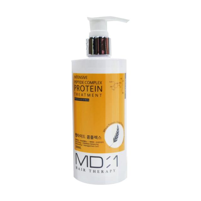 foto маска-кондиціонер для волосся md:1 intensive peptide complex protein treatment з протеїном, 300 мл