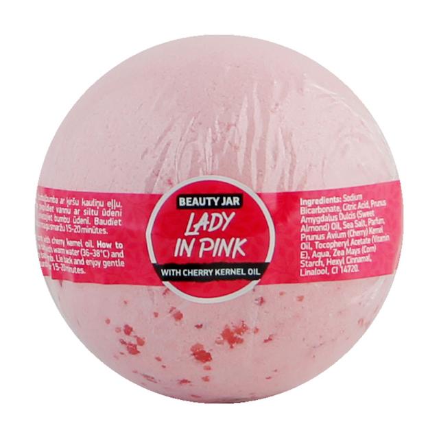 foto бомбочка для ванни beauty jar lady in pink, 200 г