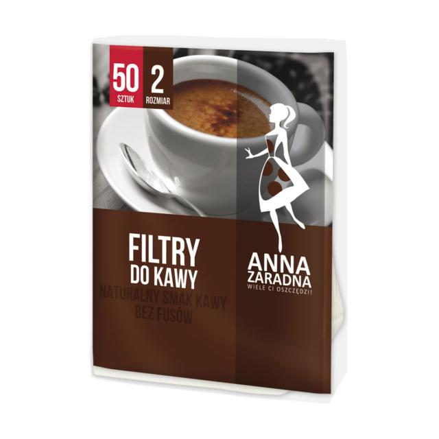 foto фільтри для кави anna zaradna 2, 50 шт