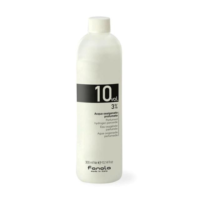 foto окислювач fanola perfumed hydrogen peroxide hair oxidant 10 vol 3%, 300 мл