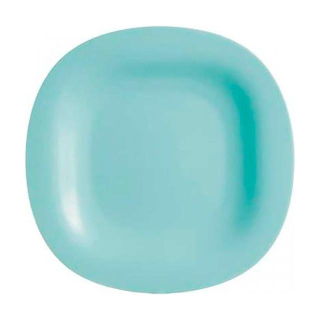 foto тарілка обідня luminarc carine light turquoise, 27 см (p4127)