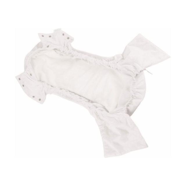 foto багаторазовий підгузник для дорослих еко пупс natural touch premium з вкладишем, білий, l (90-150 см), 1 шт
