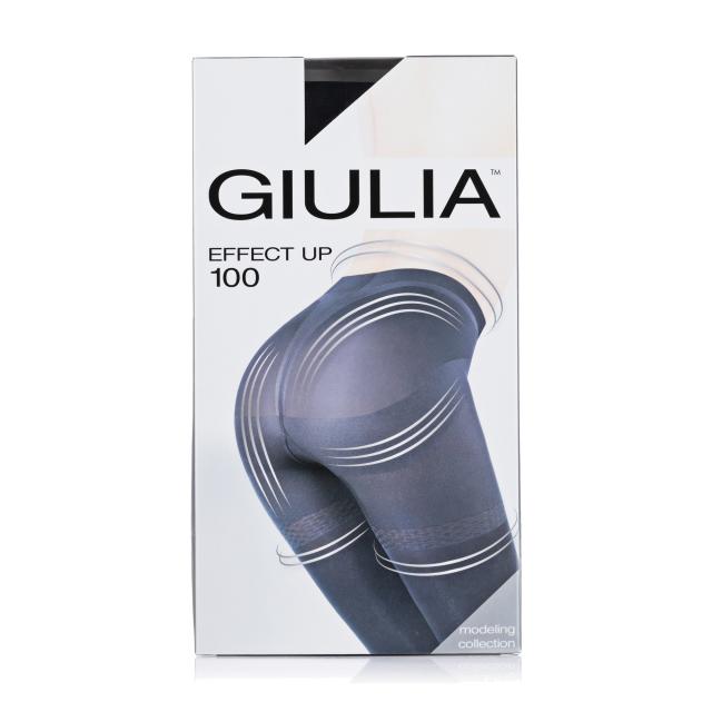 foto класичні колготки жіночі giulia effect up з моделювальними шортиками, 100 den, nero, розмір 4