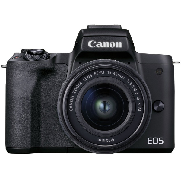 foto фотокамера бездзеркальна canon eos m50 mark ii black premium live stream kit (4728c059)