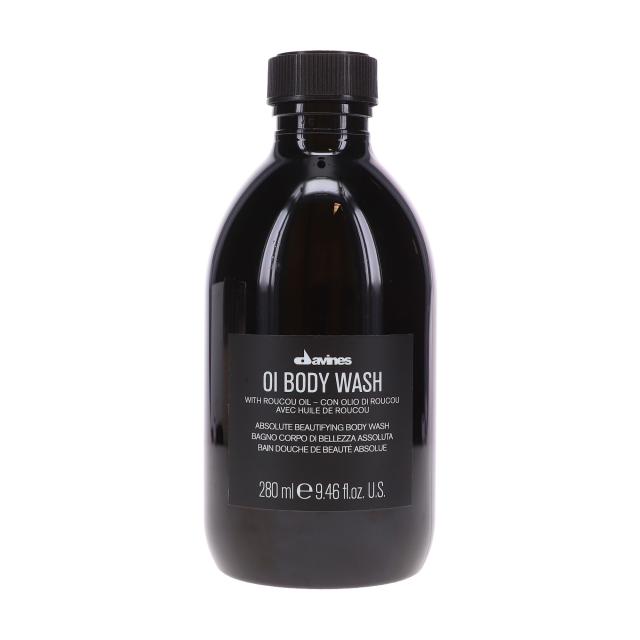 foto гель для душу davines oi body wash with roucou oil, 280 мл