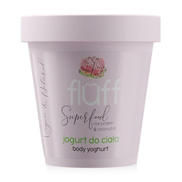foto йогурт для тіла fluff body yoghurt watermelon кавун, 180 мл