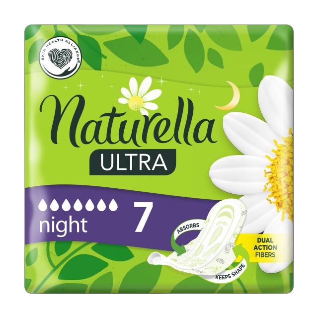foto гігієнічні прокладки naturella ultra night, 7 шт