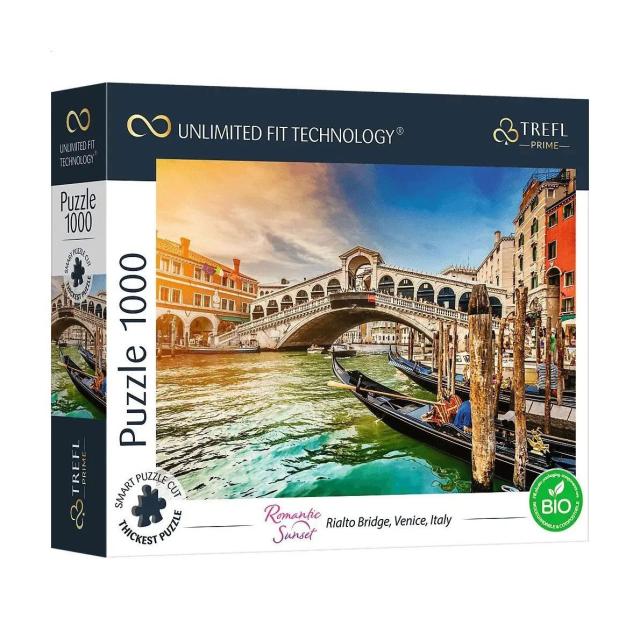 foto пазли trefl міст ріальто, венеція, італія, від 12 років, 1000 елементів (10692)