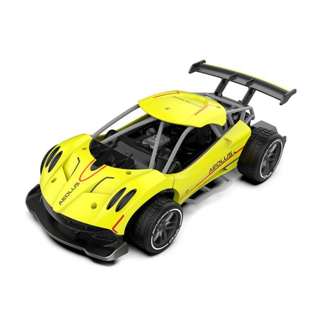 foto автомобіль на радіокеруванні sulong toys speed racing drift aeolus жовтий, від 8 років (sl-284rhy)