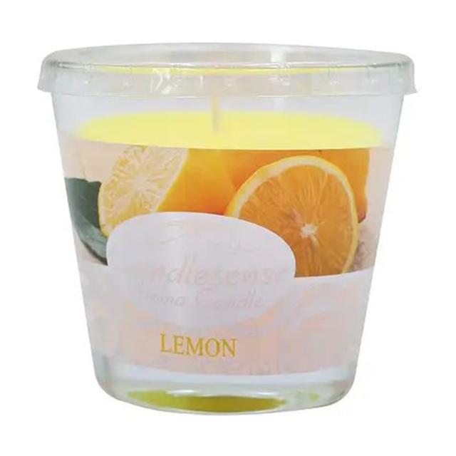 foto ароматична свічка candlesense decor lemon, 160 г