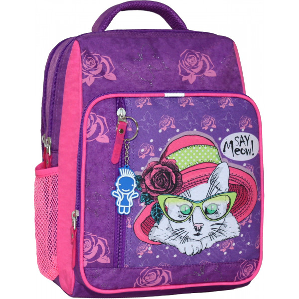 foto рюкзак шкільний bagland 8 л 339 фіолетовий 168 к