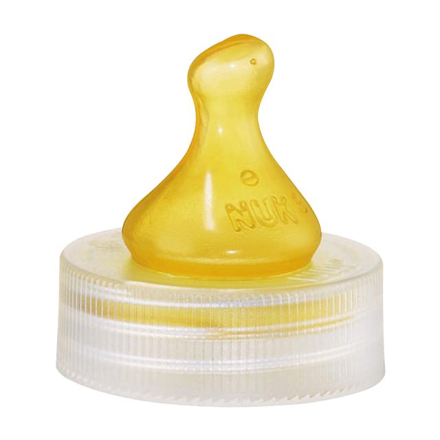 foto латексна соска для недоношених дітей nuk для молочної суміши та лактаціі, розмір м, 0+