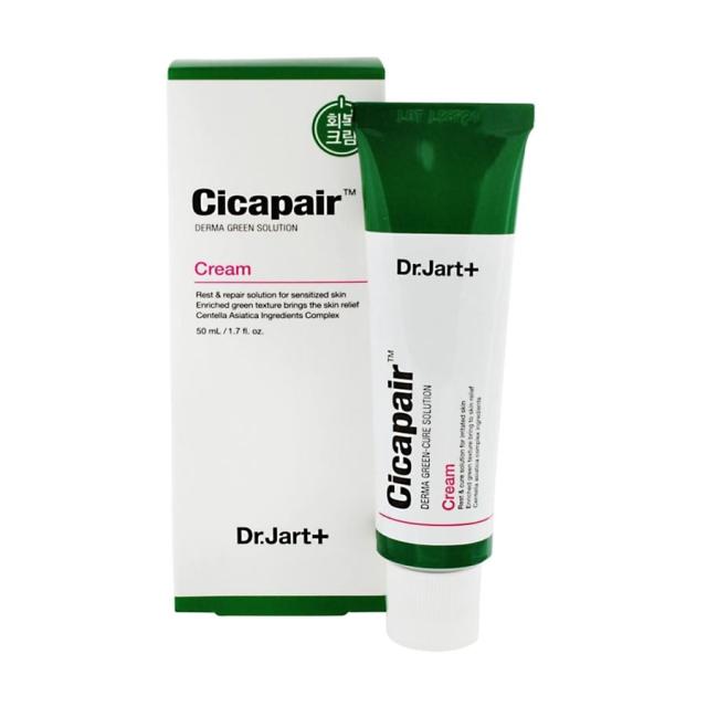 foto регенерувальний крем-антистрес для обличчя dr. jart + cicapair derma green solution cream, 50 мл