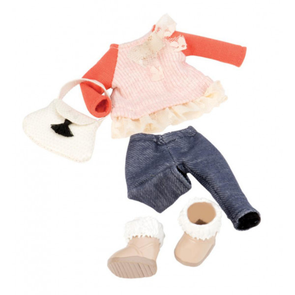 foto одяг та аксесуари для міні-ляльки lori с кружевами (lo30002z)