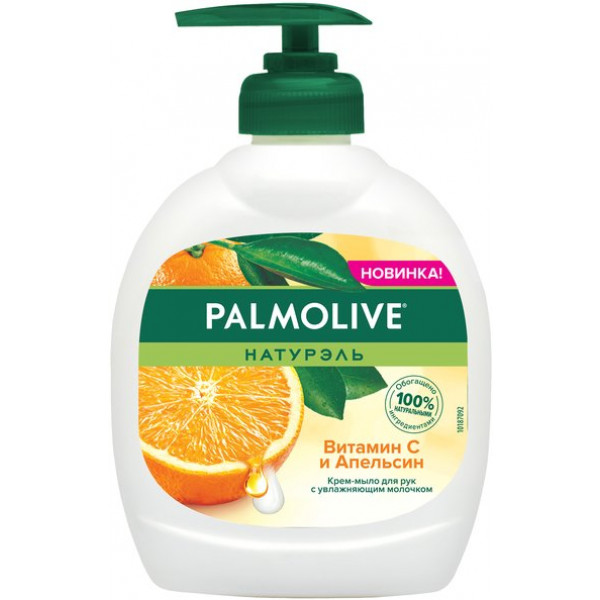 foto рідке мило для рук palmolive вітамін с і апельсин 300мл