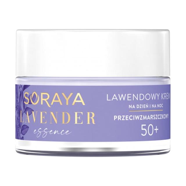 foto крем для обличчя soraya lavender essence 50+ з лавандою, 50 мл