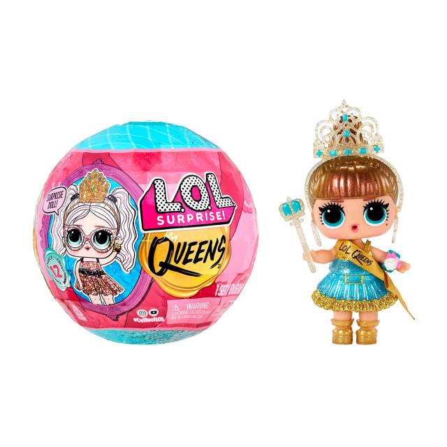 foto ігровий набір із лялькою l.o.l. surprise! серії queens королеви, від 3 років (579830)