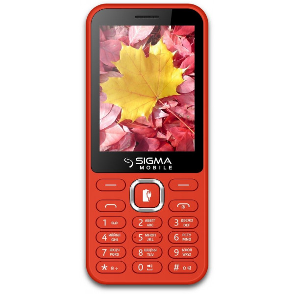 foto уцінка - мобільний телефон sigma mobile x-style 31 power dual sim red ##