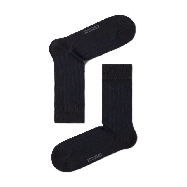 foto шкарпетки чоловічі diwari optima all seasons 7с-43сп 050 класичні, графіт, розмір 25