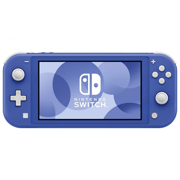 foto ігрова приставка портативна nintendo switch lite (blue)