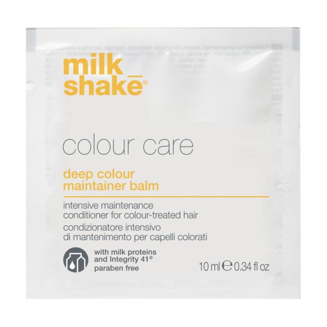 foto бальзам milk_shake colour care deep colour maintainer balm для фарбованого волосся, 10 мл