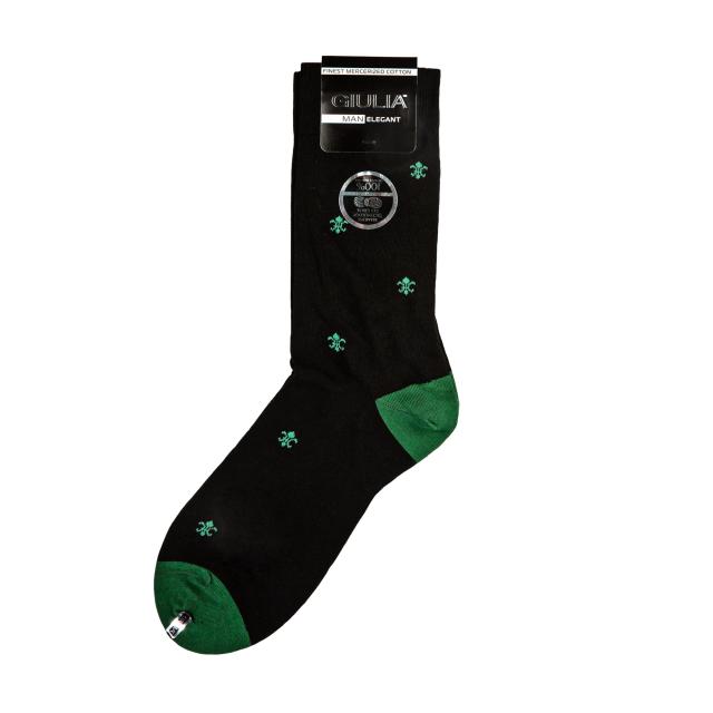 foto шкарпетки чоловічі giulia elegant 405 green, розмір 39-40