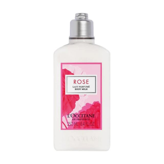 foto парфумоване молочко для тіла l'occitane rose body lotion, 250 мл