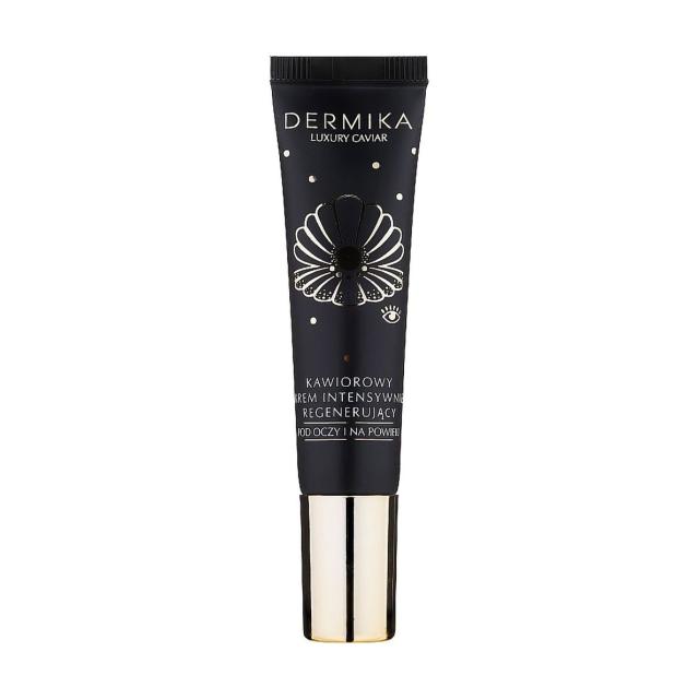foto крем для шкіри навколо очей dermika luxury caviar eye cream, 15 мл