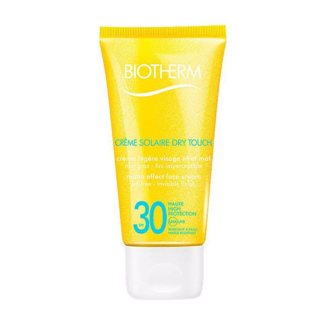 foto сонцезахисний крем для обличчя biotherm creme solaire dry touch spf 30, 50 мл