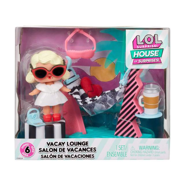 foto ігровий набір із лялькою l.o.l. surprise! лаунж-зона головної героїні, від 3 років (583790)