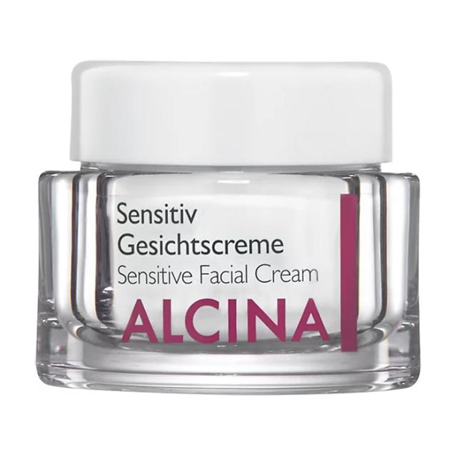 foto крем для обличчя alcina sensitive facial cream для чутливої шкіри, 50 мл