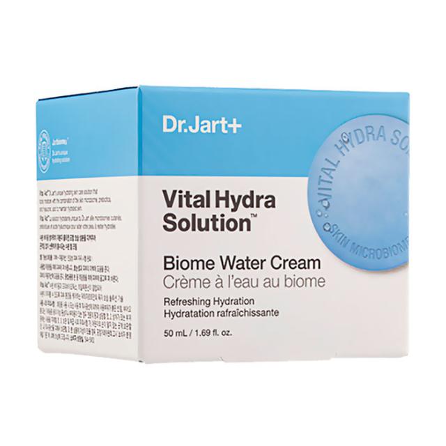 foto зволожувальний легкий крем для обличчя dr. jart+ vital hydra solution biome water cream, 50 мл