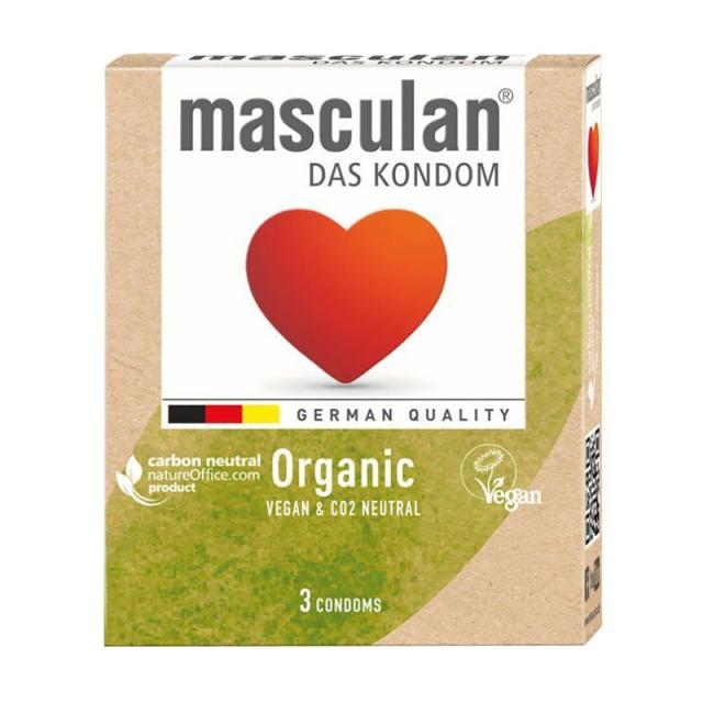 foto презервативи masculan organic, 3 шт