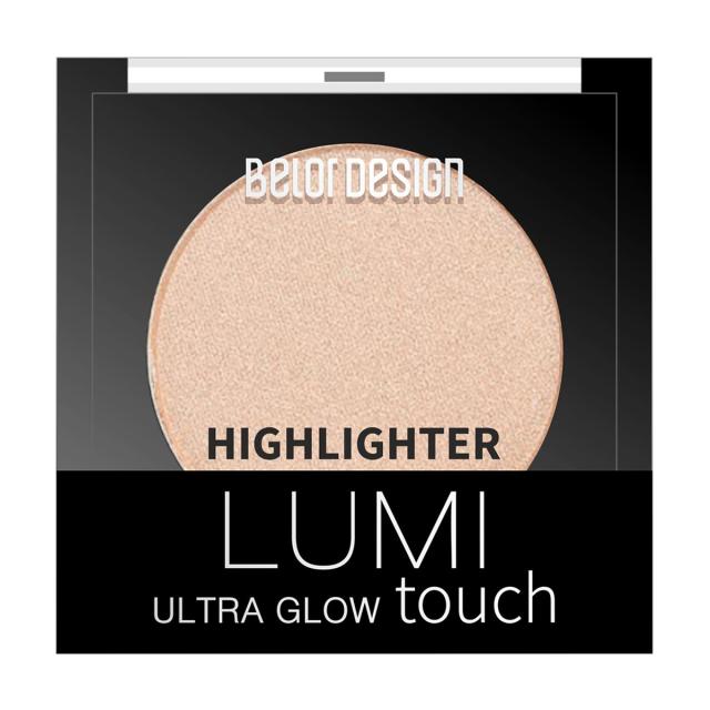 foto хайлайтер для обличчя belor design lumi touch highlighter 2 halo glow, 3.6 г