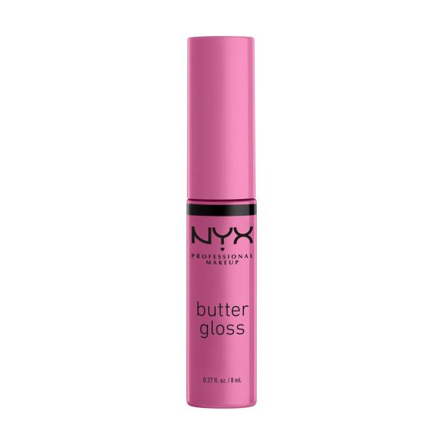 foto блиск для губ nyx professional makeup butter gloss 04 merengue, 8 мл