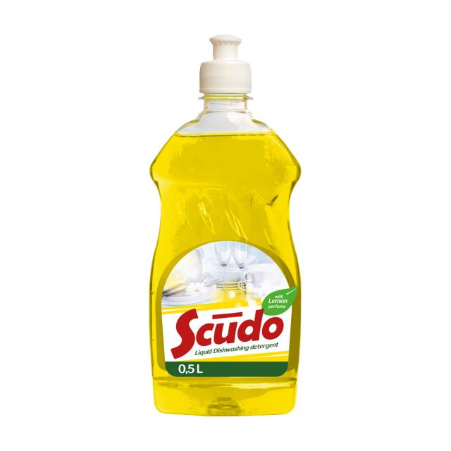 foto засіб для миття посуду scudo лимон, 500 мл