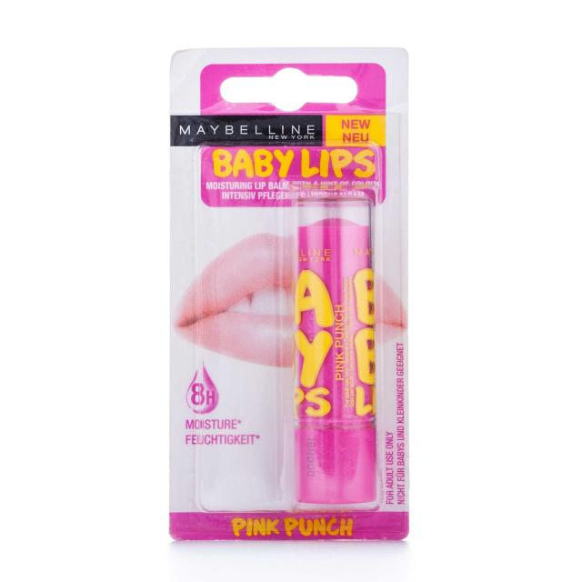 foto бальзам для губ maybelline new york baby lips рожевий пунш, 4.4г