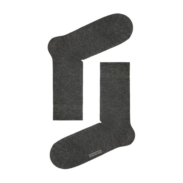 foto шкарпетки чоловічі diwari comfort 15с-66сп 000 теплі, з кашеміром, темно-сірі, розмір 25